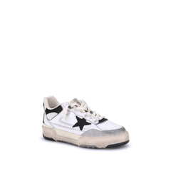 Golden Goose Weiße Kalbsleder Bos Taurus Chunky Sneakers