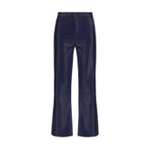 L'Agence Blue Cotton Casual Pants