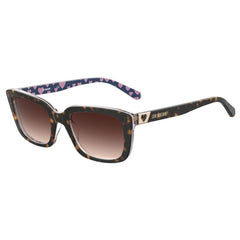 Love Moschino – Braune Acetat-Sonnenbrille
