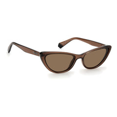 Polaroid Sonnenbrille aus braunem Kunststoff