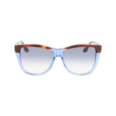 Victoria Beckham Sonnenbrille aus blauem Azetat