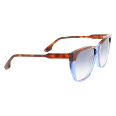 Victoria Beckham Sonnenbrille aus blauem Azetat