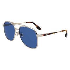 Victoria Beckham Sonnenbrille aus goldfarbenem Metall
