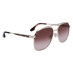 Victoria Beckham Sonnenbrille aus goldfarbenem Metall