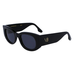 Victoria Beckham Sonnenbrille aus schwarzem Acetat