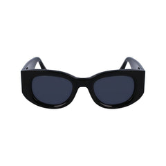 Victoria Beckham Sonnenbrille aus schwarzem Acetat