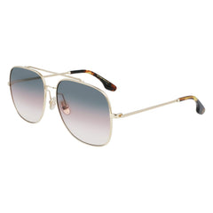 Victoria Beckham Sonnenbrille aus goldfarbenem Metall