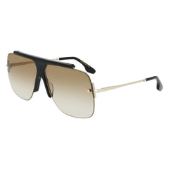 Victoria Beckham Sonnenbrille aus schwarzem Acetat