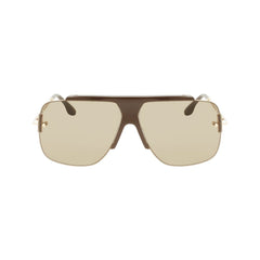 Victoria Beckham Braune Acetat-Sonnenbrille