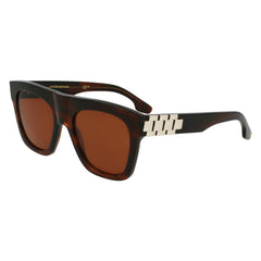 Victoria Beckham Braune Acetat-Sonnenbrille
