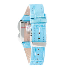 Laura Biagiotti Blaue Lederarmbanduhr