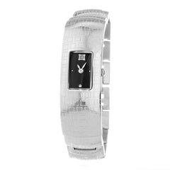 Laura Biagiotti Damen-Armbanduhr aus silberfarbenem Edelstahl