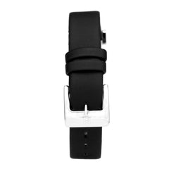Laura Biagiotti Schwarze Kautschuk-Armbanduhr