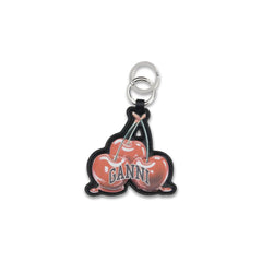 Ganni Multicolor Recycled Leather Keychain