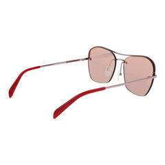 Emilio Pucci Sonnenbrille aus Rotgoldmetall