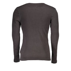 Tommy Hilfiger Black Cotton Men's T-Shirt