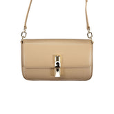 Furla Damen Ledertasche, Beige