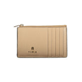 Furla Damen Portemonnaie aus beigem Leder