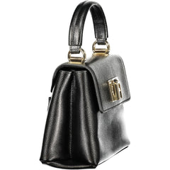 Furla Nero Damenhandtasche aus Leder