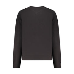 Tommy Hilfiger Damen-Sweatshirt aus schwarzer Baumwolle