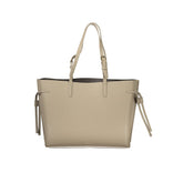 Furla Beige Leder Damen Handtasche