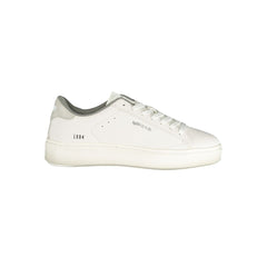 Gas Bianco Polyurethan Damen Sneaker