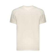 Tommy Hilfiger Bianco Cotton Mens T-Shirt