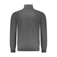 North Sails Grauer Polyamid Herrenpullover