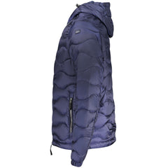 Norwegen 1963 Blaue Polyamid Herrenjacke