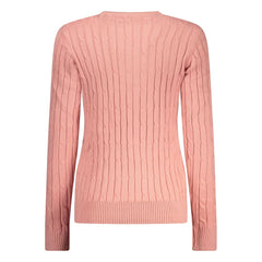 Norwegen 1963 Rosa Viskose Damenpullover