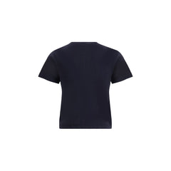 Extreme Cashmere blaues Baumwoll-T-Shirt