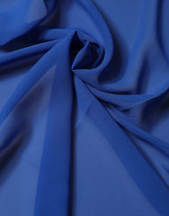 Dolce & Gabbana Blue Silk Stole Neck Wrap Shawl Men Scarf