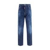 Dsquared² Blaue Slim Fit Jeans aus Baumwolle