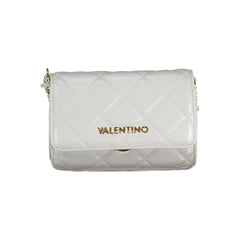 Mario Valentino Gray Polyurethane Women's Bag With Adjustable Chain Strap