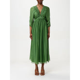 Kaos Bicolor Silk Casual Dress