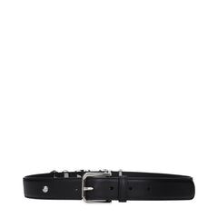 Dolce & Gabbana Gürtel aus schwarzem Leder