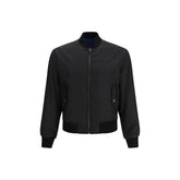 Versace Zwarte Polyamide Jas
