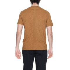 Liu Jo Brown Cotton T-Shirt