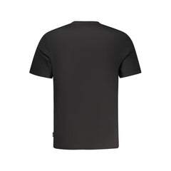 Fila Black Cotton Men T-Shirt