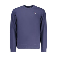 Fila Herren-Sweatshirt aus blauer Bio-Baumwolle
