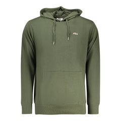 Fila Verde Cotton Male Hoodie