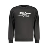 Fila Black Polyester Men Sweatshirt
