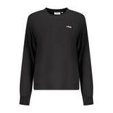 Fila Black Cotton Women Sweatshirt