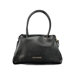 Mario Valentino Black Polyurethane Women's Bag