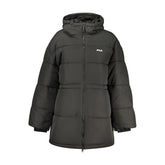 Fila Black Polyester Women Jacket