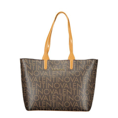 Mario Valentino Brown Polyurethane Women's Bag