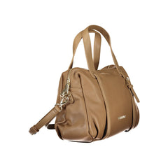 Mario Valentino Marrone Polyurethan Damenhandtasche