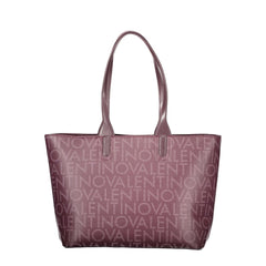 Mario Valentino Rosso Polyurethane Women's Bag with Handles