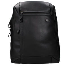 Piquadro Black Leather Backpack