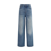 Chloé Jeans aus blauem Baumwoll-Denim